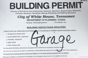 Custom Garage Builders Middle Tennessee